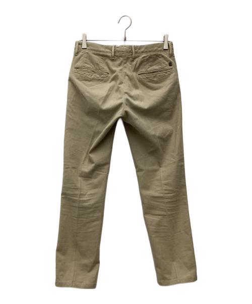 INCOTEX（インコテックス）INCOTEX (インコテックス) ストレートパンツ カーキ サイズ:SIZE Sの古着・服飾アイテム