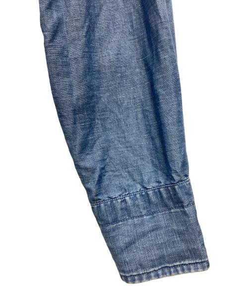 Bagutta（バグッタ）BAGUTTA (バグッタ) オープンカラーシャツ ブルー サイズ:SIZE Sの古着・服飾アイテム