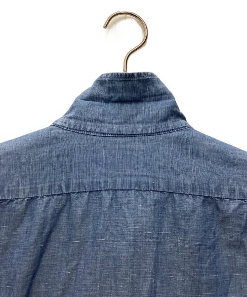 Bagutta（バグッタ）BAGUTTA (バグッタ) オープンカラーシャツ ブルー サイズ:SIZE Sの古着・服飾アイテム