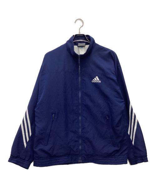 adidas（アディダス）adidas (アディダス) 90sナイロンジャケット ネイビー サイズ:SIZE Mの古着・服飾アイテム