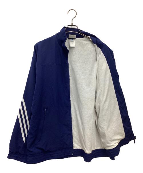 adidas（アディダス）adidas (アディダス) 90sナイロンジャケット ネイビー サイズ:SIZE Mの古着・服飾アイテム