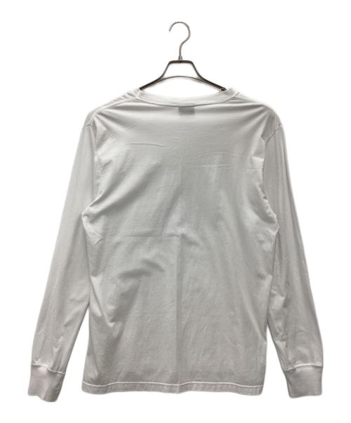 PAUL SMITH（ポールスミス）Paul Smith (ポールスミス) 長袖Tシャツ ホワイト サイズ:SIZE XLの古着・服飾アイテム