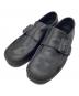 Clarks Originals（クラークス オリジナルズ）の古着「レザーシューズ Wallabee Monk UNITED ARROWS別注」｜ブラック