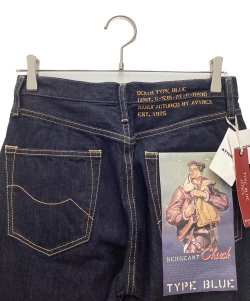 AVIREX（アヴィレックス）AVIREX (アヴィレックス) デニムパンツ TYPE BLUE インディゴ サイズ:SIZE 71cm (W28)の古着・服飾アイテム