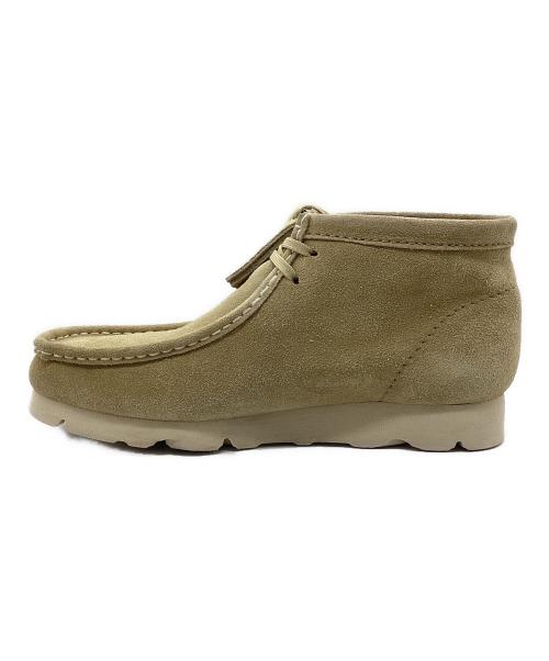 CLARKS ORIGINALS（クラークス オリジナルズ）Clarks Originals (クラークス オリジナルズ) BEAMS (ビームス) ワラビーシューズ ビブラムソール ベージュ サイズ:SIZE 26.5cmの古着・服飾アイテム