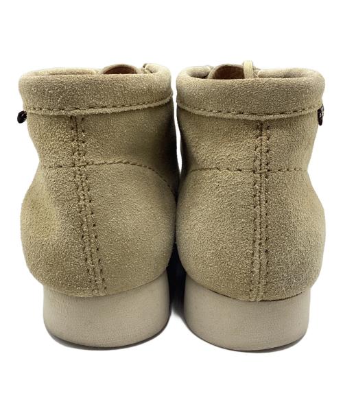 CLARKS ORIGINALS（クラークス オリジナルズ）Clarks Originals (クラークス オリジナルズ) BEAMS (ビームス) ワラビーシューズ ビブラムソール ベージュ サイズ:SIZE 26.5cmの古着・服飾アイテム