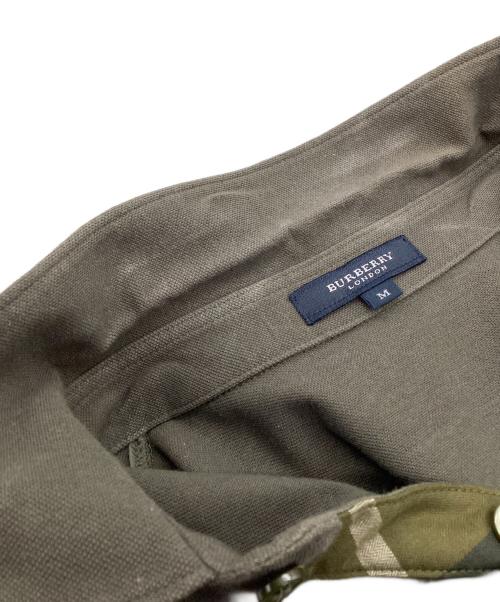 BURBERRY LONDON（バーバリーロンドン）BURBERRY LONDON (バーバリーロンドン) 半袖ポロシャツ オリーブ サイズ:SIZE Mの古着・服飾アイテム