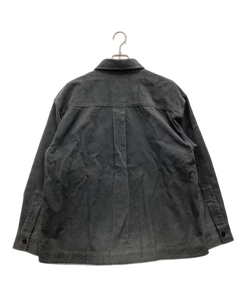 MHL（エムエイチエル）MHL (エムエイチエル) コーデュロイシャツ グレー サイズ:SIZE Lの古着・服飾アイテム