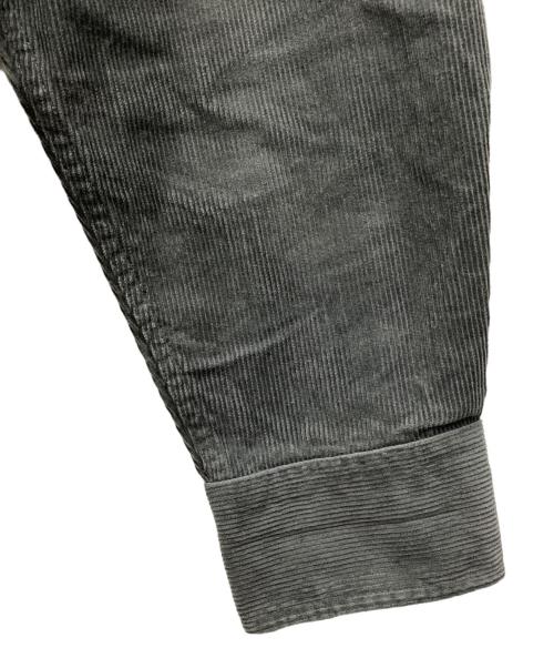 MHL（エムエイチエル）MHL (エムエイチエル) コーデュロイシャツ グレー サイズ:SIZE Lの古着・服飾アイテム
