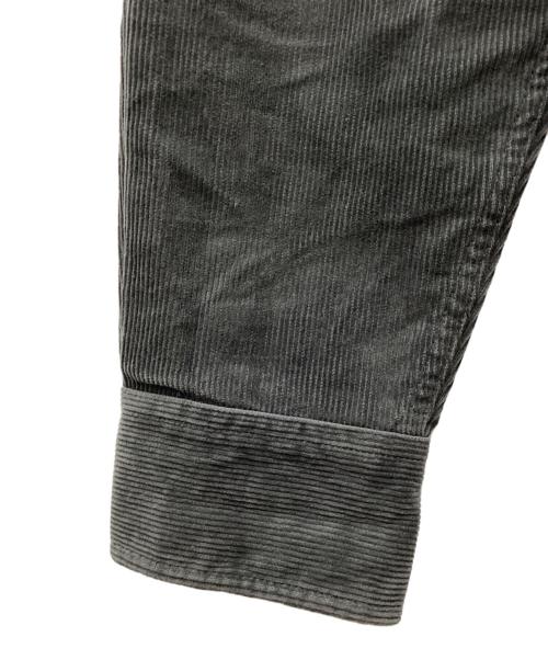 MHL（エムエイチエル）MHL (エムエイチエル) コーデュロイシャツ グレー サイズ:SIZE Lの古着・服飾アイテム