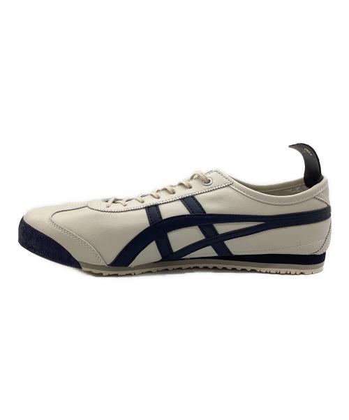Onitsuka Tiger（オニツカタイガー）Onitsuka Tiger (オニツカタイガー) キャンバススニーカー MEXICO'66 グレー×ネイビー サイズ:SIZE 28.5cmの古着・服飾アイテム