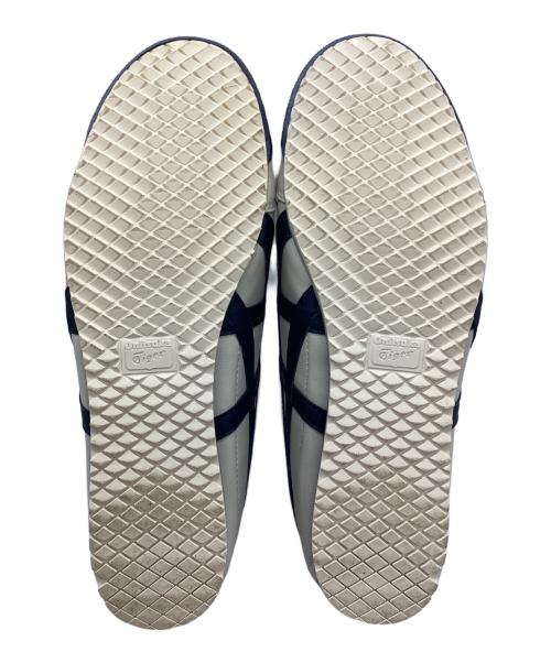 Onitsuka Tiger（オニツカタイガー）Onitsuka Tiger (オニツカタイガー) キャンバススニーカー MEXICO'66 グレー×ネイビー サイズ:SIZE 28.5cmの古着・服飾アイテム