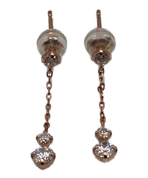 4℃（ヨンドシー）4℃ (ヨンドシー) ピアス K10の古着・服飾アイテム