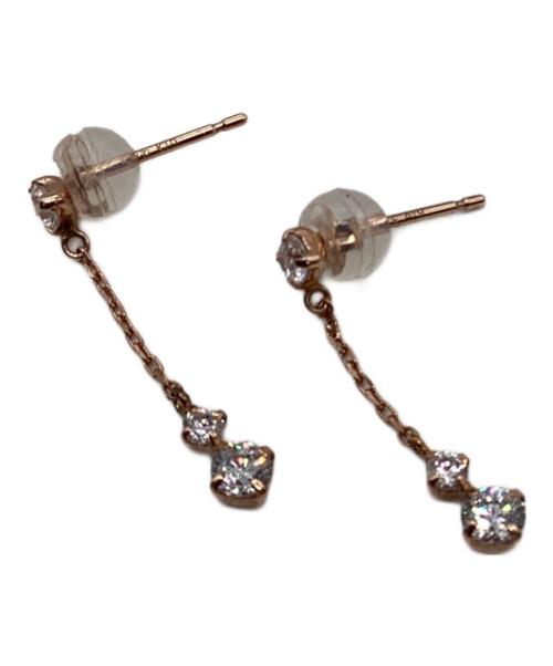 4℃（ヨンドシー）4℃ (ヨンドシー) ピアス K10の古着・服飾アイテム