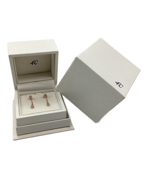 4℃（ヨンドシー）4℃ (ヨンドシー) ピアス K10の古着・服飾アイテム