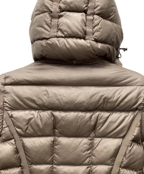 MONCLER（モンクレール）MONCLER (モンクレール) エルミンヌ ダウンコート ベージュ サイズ:SIZE 0の古着・服飾アイテム