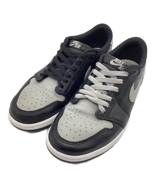 NIKE（ナイキ）NIKE (ナイキ) JORDAN BRAND AIR JORDAN 1 RETRO LOW OG グレー サイズ:SIZE 27cmの古着・服飾アイテム