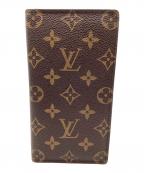 LOUIS VUITTONルイ ヴィトン）の古着「ポルトバルール カルトクレディ 長財布 モノグラム」｜ブラウン