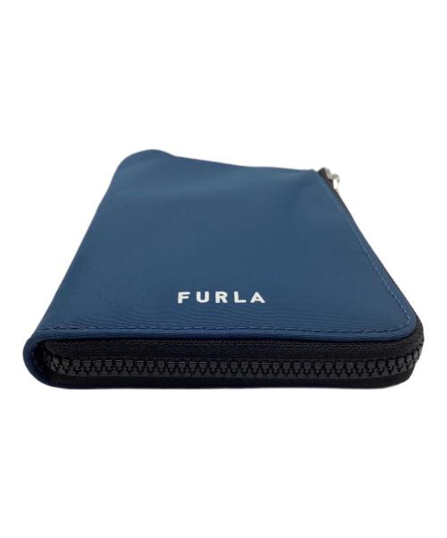 FURLA（フルラ）FURLA (フルラ) Man Cosmo モバイル ケース ブルーの古着・服飾アイテム