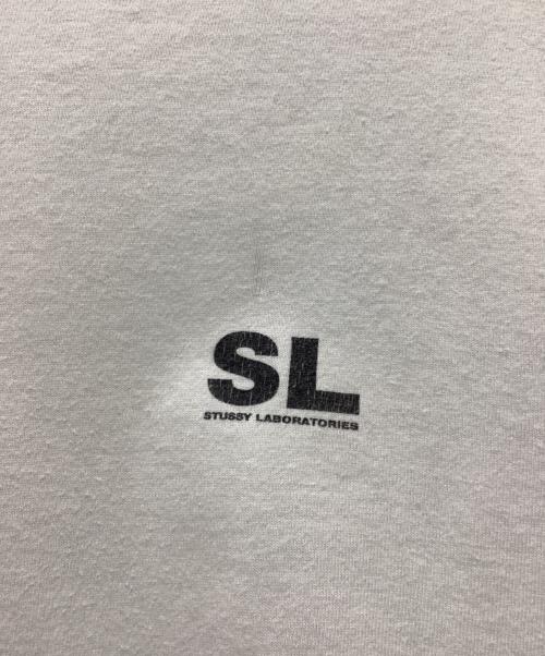 stussy（ステューシー）stussy (ステューシー) 半袖カットソー ホワイト サイズ:SIZE Mの古着・服飾アイテム
