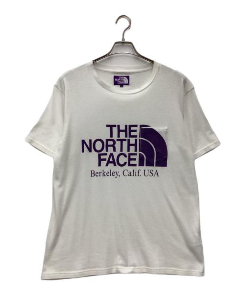 THE NORTHFACE PURPLELABEL（ザ・ノースフェイス パープルレーベル）THE NORTHFACE PURPLELABEL (ザ・ノースフェイス パープルレーベル) 半袖カットソー ホワイト サイズ:SIZE Lの古着・服飾アイテム