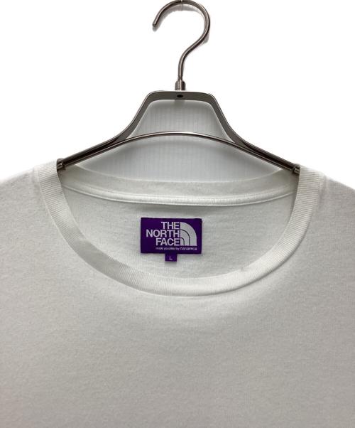 THE NORTHFACE PURPLELABEL（ザ・ノースフェイス パープルレーベル）THE NORTHFACE PURPLELABEL (ザ・ノースフェイス パープルレーベル) 半袖カットソー ホワイト サイズ:SIZE Lの古着・服飾アイテム