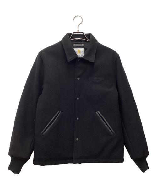 MINEDENIM（マインデニム）MINEDENIM (マインデニム) GB SPORT (ゴールデンベアスポーツ) ウールジャケット USA製 21AW ブラック サイズ:SIZE Sの古着・服飾アイテム