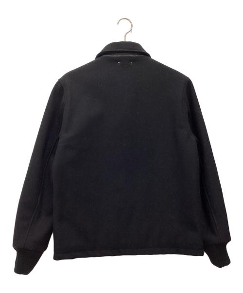 MINEDENIM（マインデニム）MINEDENIM (マインデニム) GB SPORT (ゴールデンベアスポーツ) ウールジャケット USA製 21AW ブラック サイズ:SIZE Sの古着・服飾アイテム