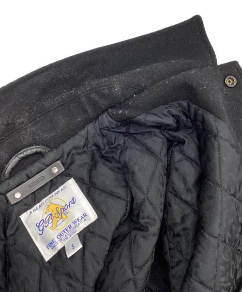 MINEDENIM（マインデニム）MINEDENIM (マインデニム) GB SPORT (ゴールデンベアスポーツ) ウールジャケット USA製 21AW ブラック サイズ:SIZE Sの古着・服飾アイテム