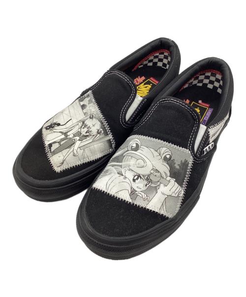 VANS（バンズ）VANS (バンズ) セーラームーン (セーラームーン) スリッポン ブラック サイズ:SIZE 28cmの古着・服飾アイテム