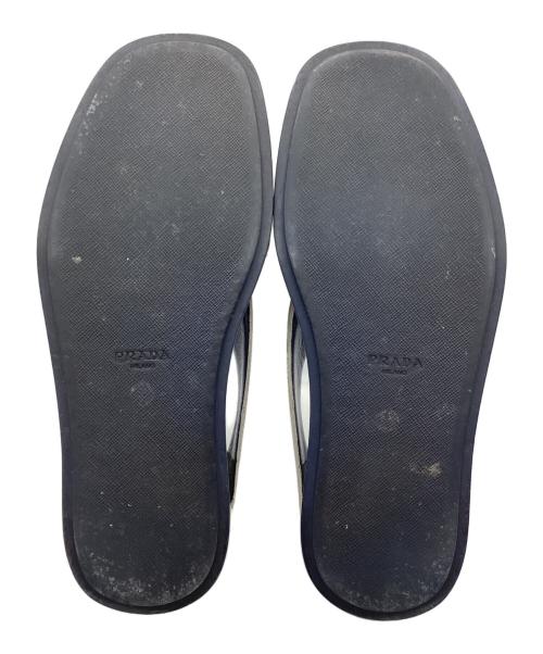 PRADA（プラダ）PRADA (プラダ) サンダル ネイビー サイズ:SIZE 37.5の古着・服飾アイテム