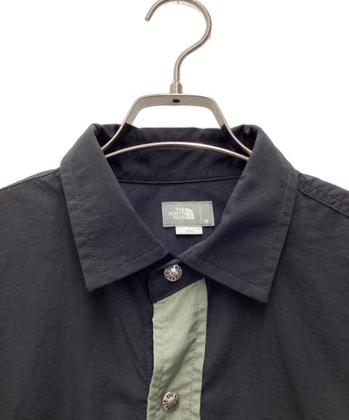 THE NORTH FACE（ザ ノース フェイス）THE NORTH FACE (ザ ノース フェイス) ナイロンジャケット ブラック×カーキ サイズ:SIZE Mの古着・服飾アイテム