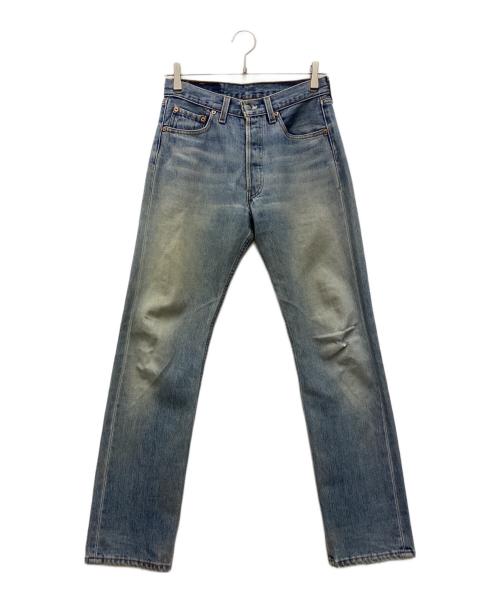 LEVI'S（リーバイス）LEVI'S (リーバイス) デニムパンツ 501 USA製 スカイブルー サイズ:SIZE 71cm (W28)の古着・服飾アイテム