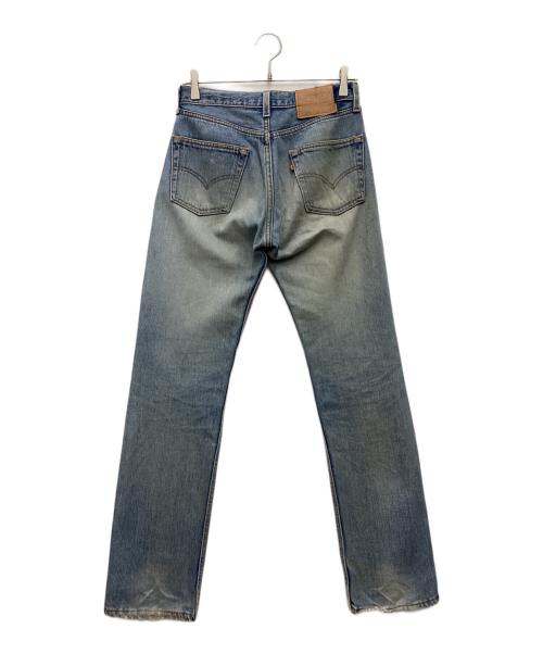 LEVI'S（リーバイス）LEVI'S (リーバイス) デニムパンツ 501 USA製 スカイブルー サイズ:SIZE 71cm (W28)の古着・服飾アイテム