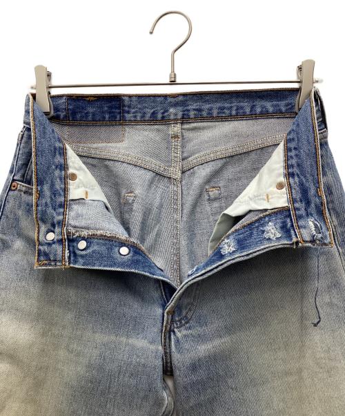 LEVI'S（リーバイス）LEVI'S (リーバイス) デニムパンツ 501 USA製 スカイブルー サイズ:SIZE 71cm (W28)の古着・服飾アイテム
