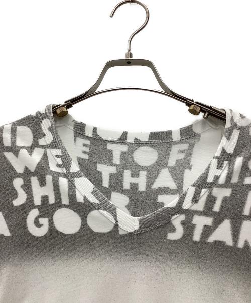 Maison Margiela（メゾンマルジェラ）Maison Margiela (メゾンマルジェラ) Vネックカットソー 14AW ホワイト サイズ:SIZE Sの古着・服飾アイテム