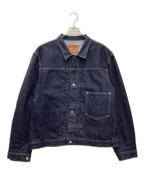 TCB jeans（ティーシービー ジーンズ）TCB JEANS (ティーシービー ジーンズ) 40‘S デニムジャケット 大戦モデル インディゴ サイズ:W50の古着・服飾アイテム