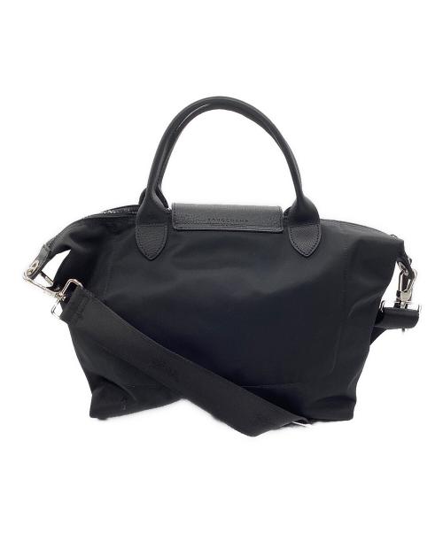 LONGCHAMP（ロンシャン）LONGCHAMP (ロンシャン) ル プリアージュ ネオ 2WAYバッグ ブラックの古着・服飾アイテム