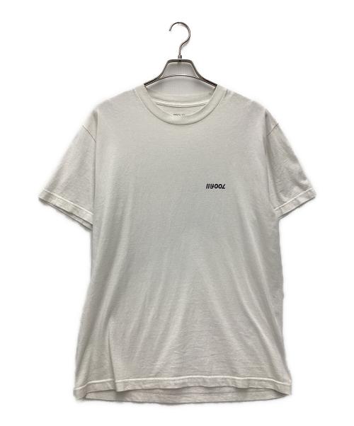 700FILL（セブンハンドレッドフィル）700fill (セブンハンドレッドフィル) 半袖カットソー ホワイト サイズ:SIZE Lの古着・服飾アイテム