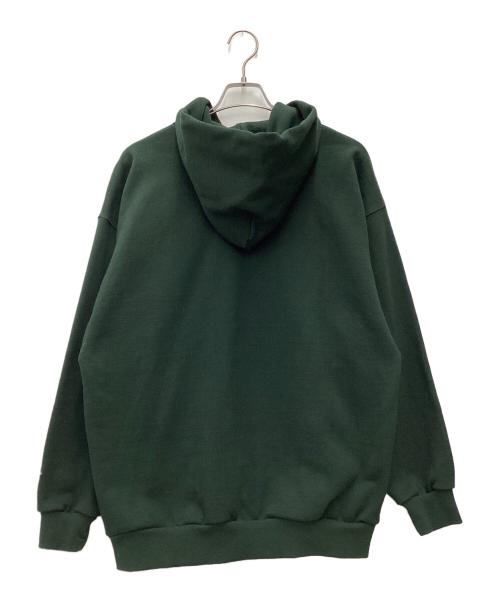 NAUTICA（ノーティカ）NAUTICA (ノーティカ) Arch Logo Sweat Hoodie プルオーバーパーカー グリーン サイズ:SIZE Mの古着・服飾アイテム