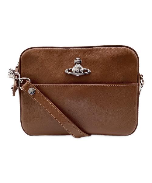 Vivienne Westwood（ヴィヴィアンウエストウッド）Vivienne Westwood (ヴィヴィアンウエストウッド) ショルダーバッグ ブラウンの古着・服飾アイテム