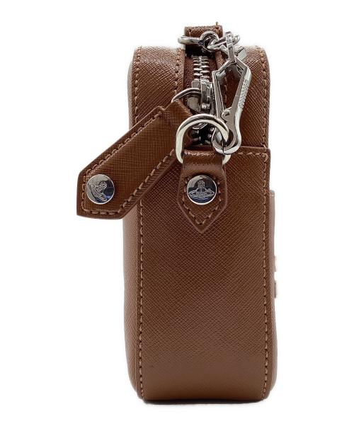 Vivienne Westwood（ヴィヴィアンウエストウッド）Vivienne Westwood (ヴィヴィアンウエストウッド) ショルダーバッグ ブラウンの古着・服飾アイテム