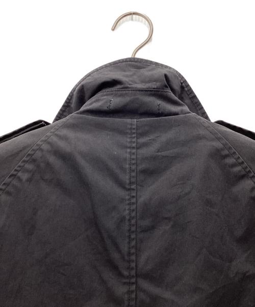 US ARMY（ユーエスアーミー）US ARMY (ユーエスアーミー) ライナー付トレンチコート ブラック サイズ:SIZE Lの古着・服飾アイテム