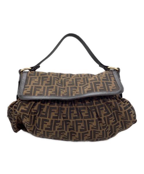FENDI（フェンディ）FENDI (フェンディ) ワンショルダーバッグ ズッカ ブラウンの古着・服飾アイテム