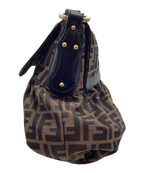 FENDI（フェンディ）FENDI (フェンディ) ワンショルダーバッグ ズッカ ブラウンの古着・服飾アイテム