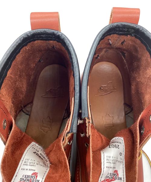 RED WING（レッドウィング）RED WING (レッドウィング) レザーブーツ ラインマン ブラウン サイズ:SIZE 26.5cmの古着・服飾アイテム