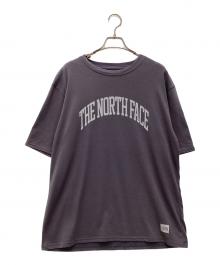 THE NORTHFACE PURPLELABEL（ザ・ノースフェイス パープルレーベル）の古着「ロゴTシャツ」｜グレー