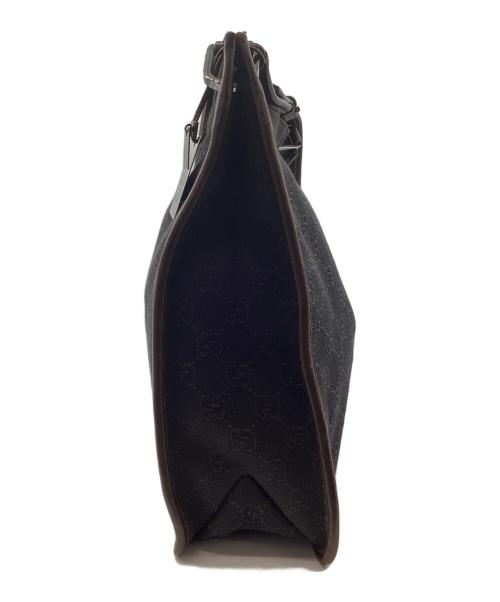 GUCCI（グッチ）GUCCI (グッチ) ショルダーバッグ GG グレー×ブラウン サイズ:-の古着・服飾アイテム