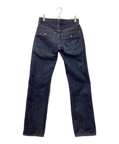 KOJIMA GENES（コジマジーンズ）KOJIMA GENES (コジマジーンズ) デニムペインターパンツ インディゴ×ベージュ サイズ:SIZE 81cm (W32)の古着・服飾アイテム