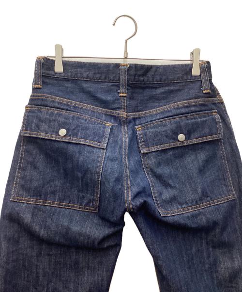 KOJIMA GENES（コジマジーンズ）KOJIMA GENES (コジマジーンズ) デニムペインターパンツ インディゴ×ベージュ サイズ:SIZE 81cm (W32)の古着・服飾アイテム